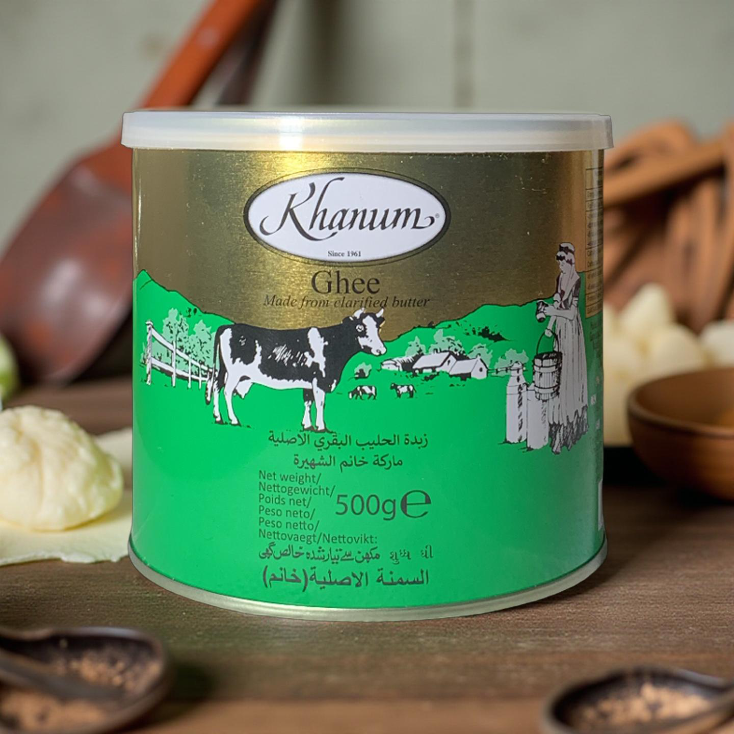 KHANUM Ghee – Originale Klarbutter (500 g)