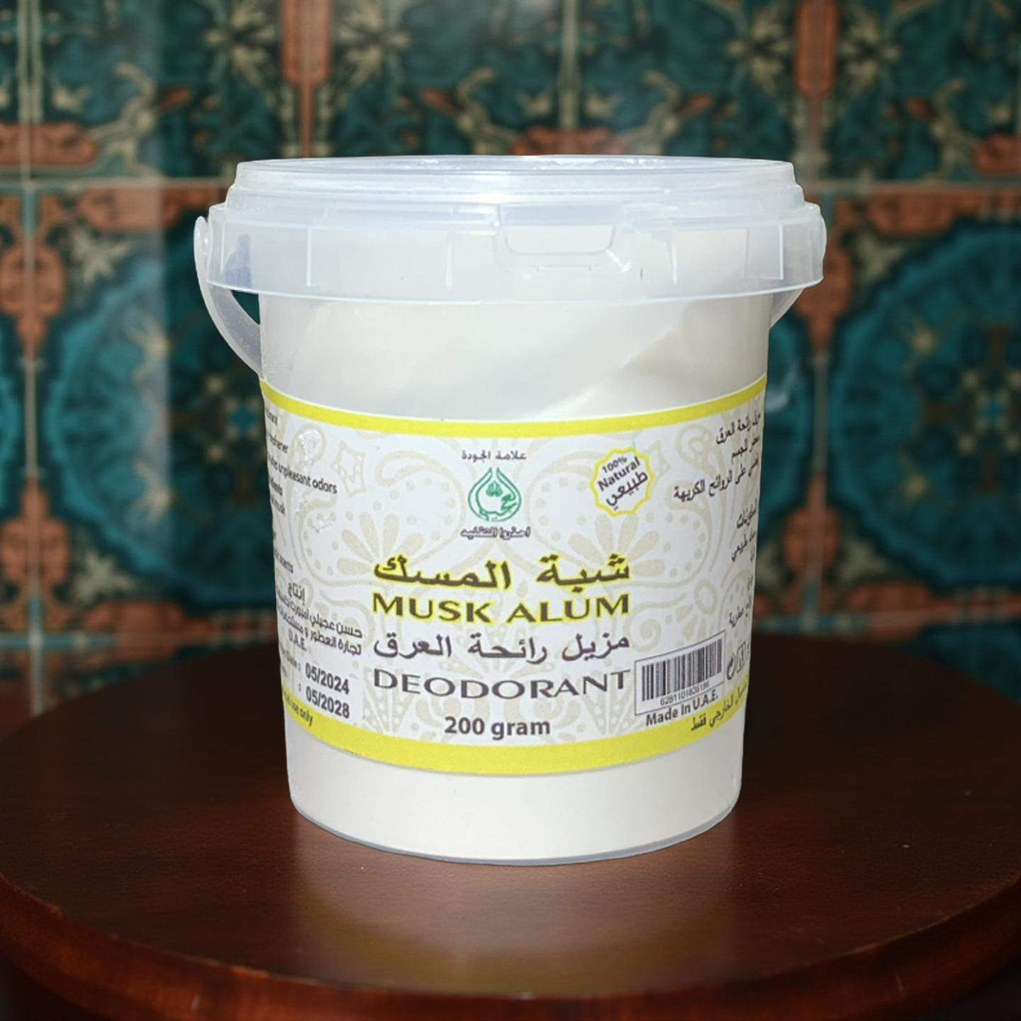 Musk Alum – Deodorant (200 g)