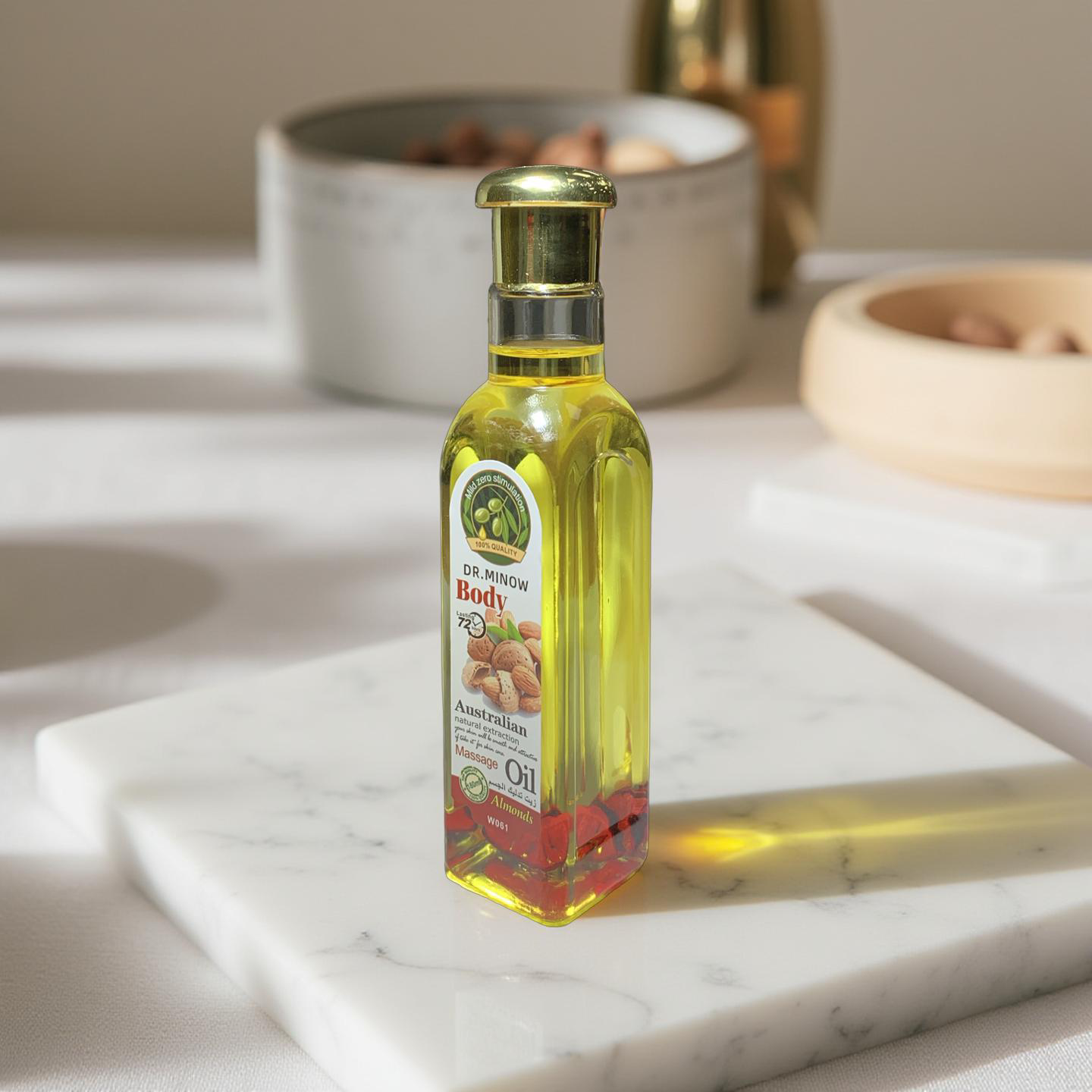 DR. MINOW Body – Australian Massage Oil (Almond)