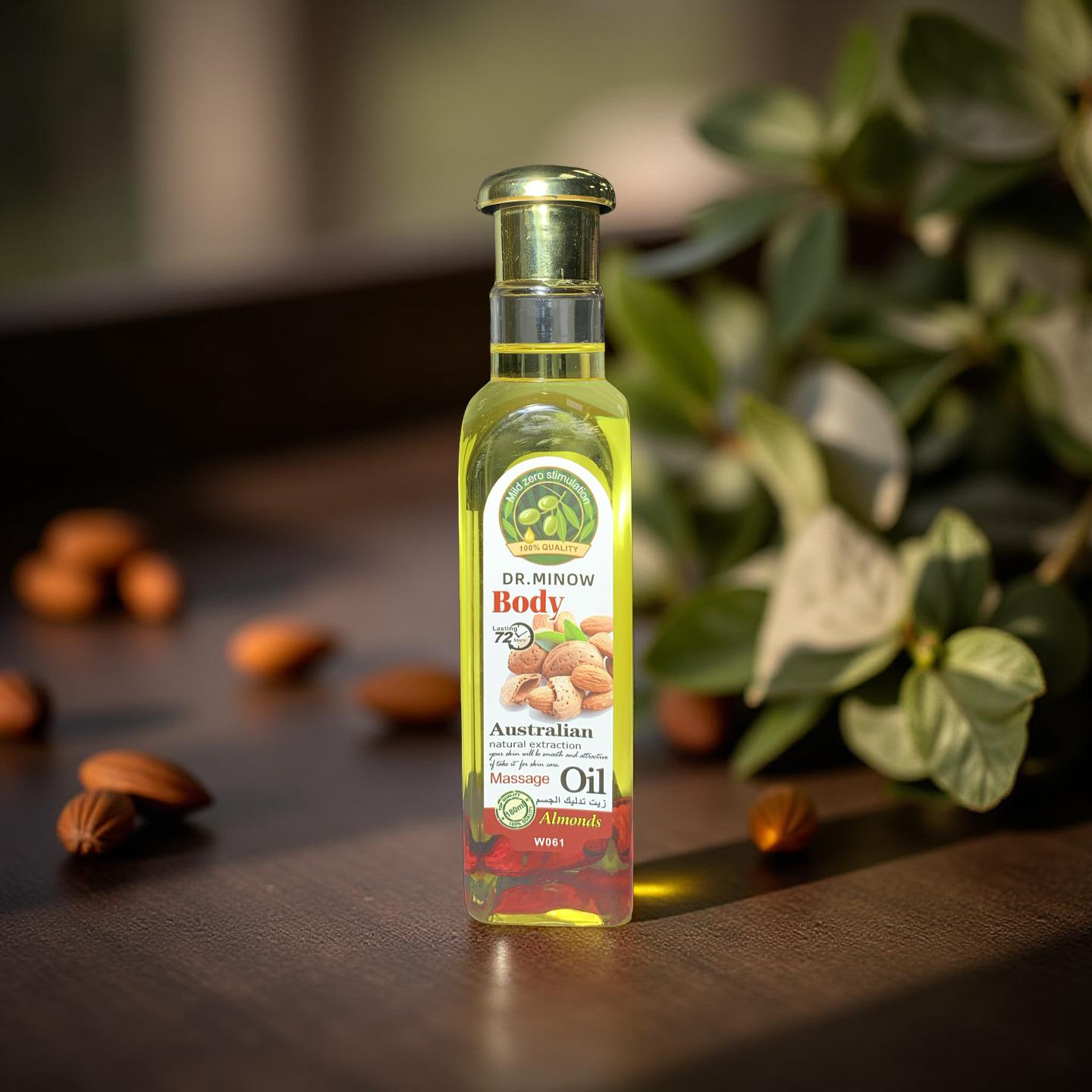 DR. MINOW Body – Australian Massage Oil (Almond)