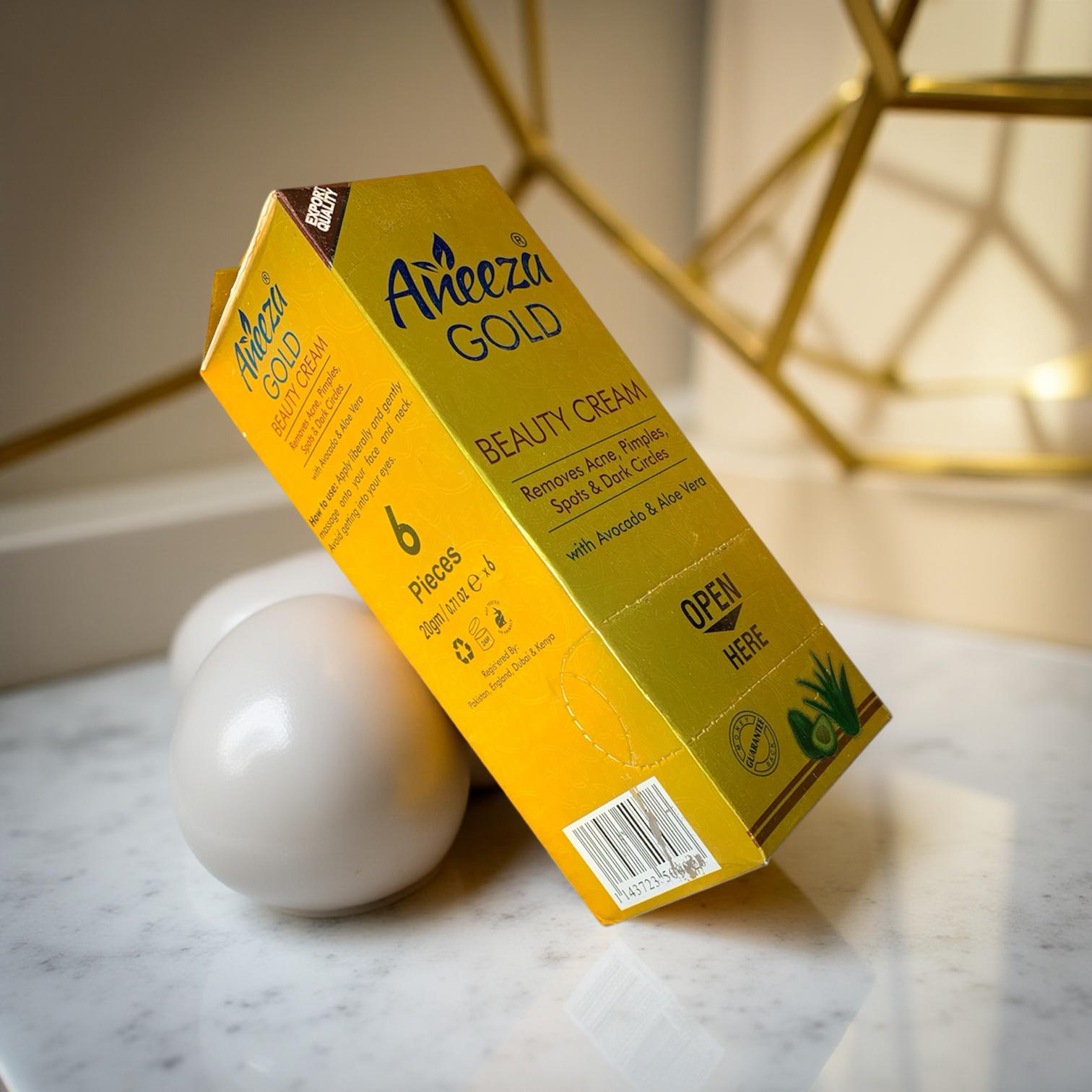 Aneezu Gold Beauty Cream – Avocado & Aloe Vera