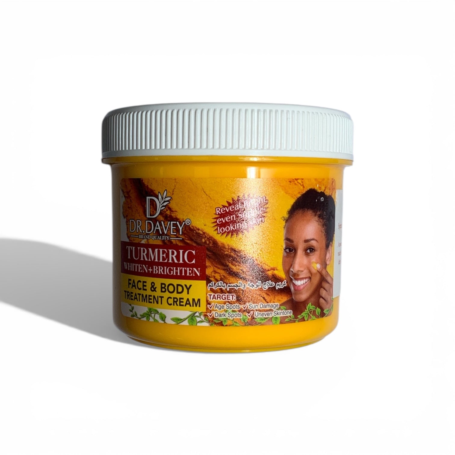 DR. DAVEY Turmeric – Face & Body Treatment Cream (Whiten + Brighten)