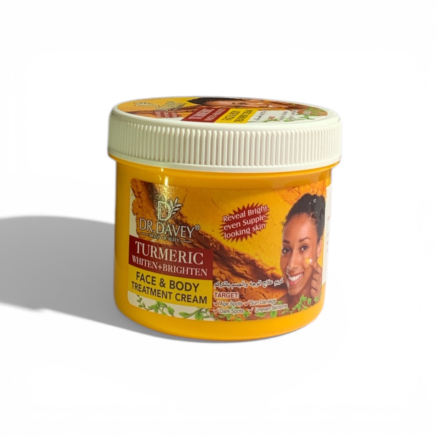 DR. DAVEY Turmeric – Face & Body Treatment Cream (Whiten + Brighten)