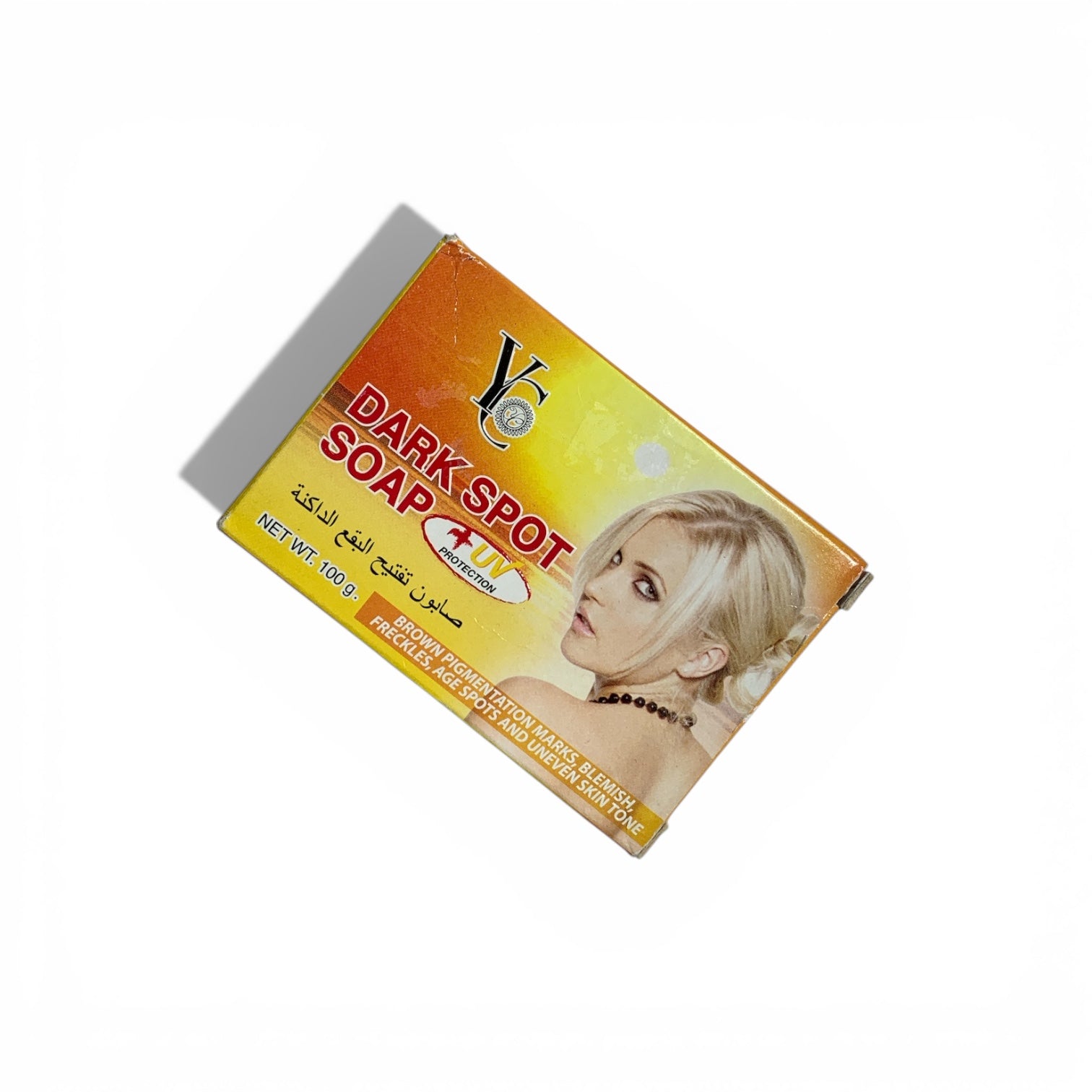 Dark Spot Soap im warmen Sonnen-Design