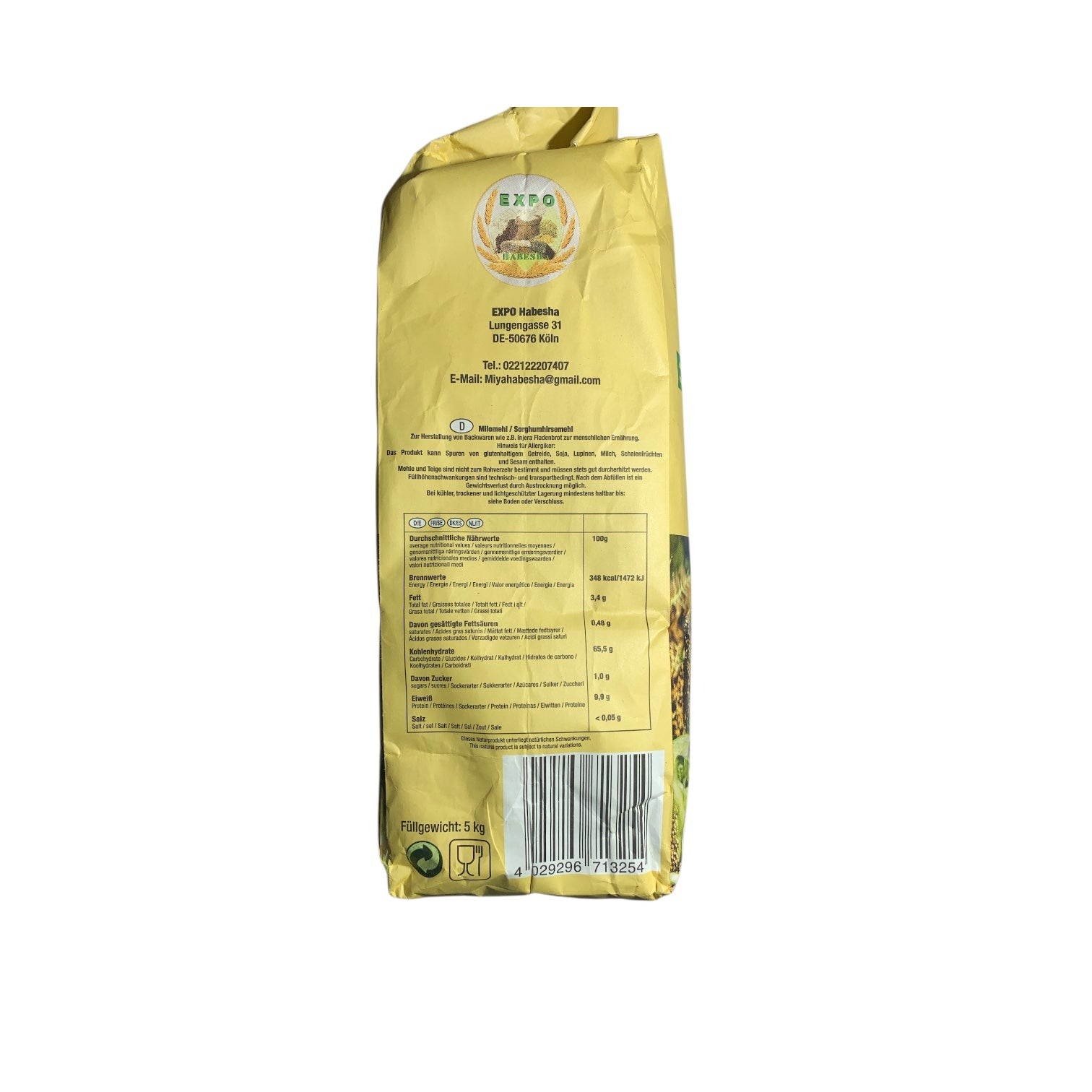 Expo Milomehl (Sorghum-Mehl) – 5 kg