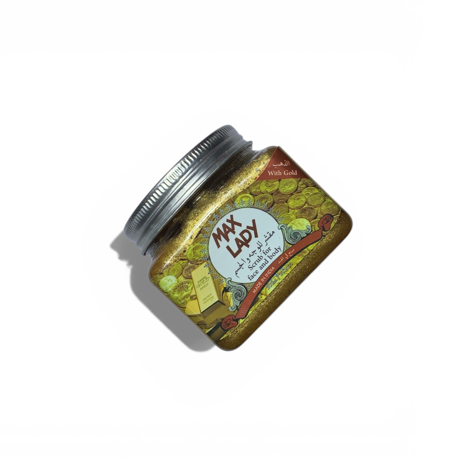 MAX LADY – Gold Scrub (Gesicht & Körper)