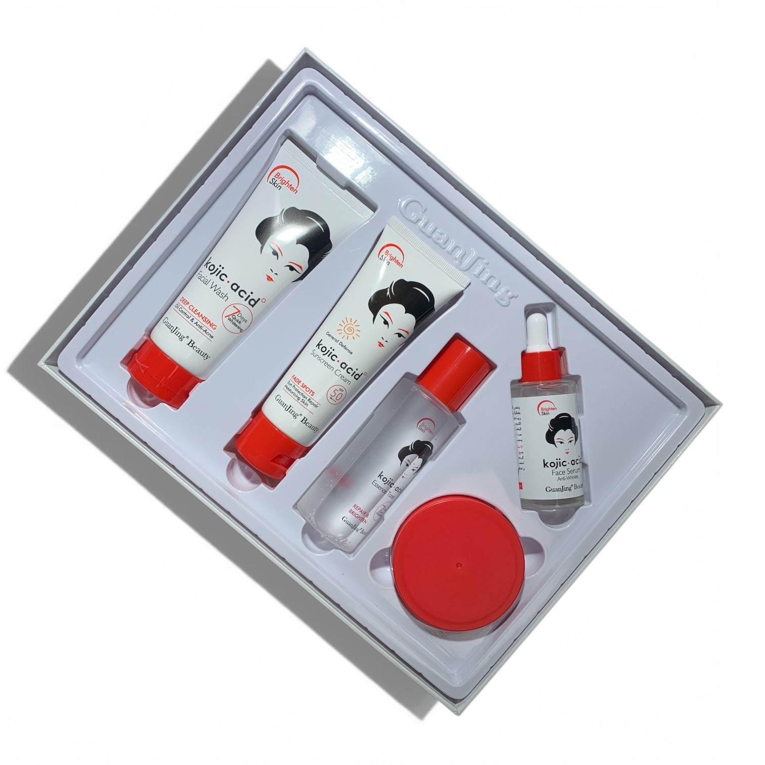 Kojic Acid Pflege-Set – für einen ebenmäßigeren Teint & gepflegte Haut