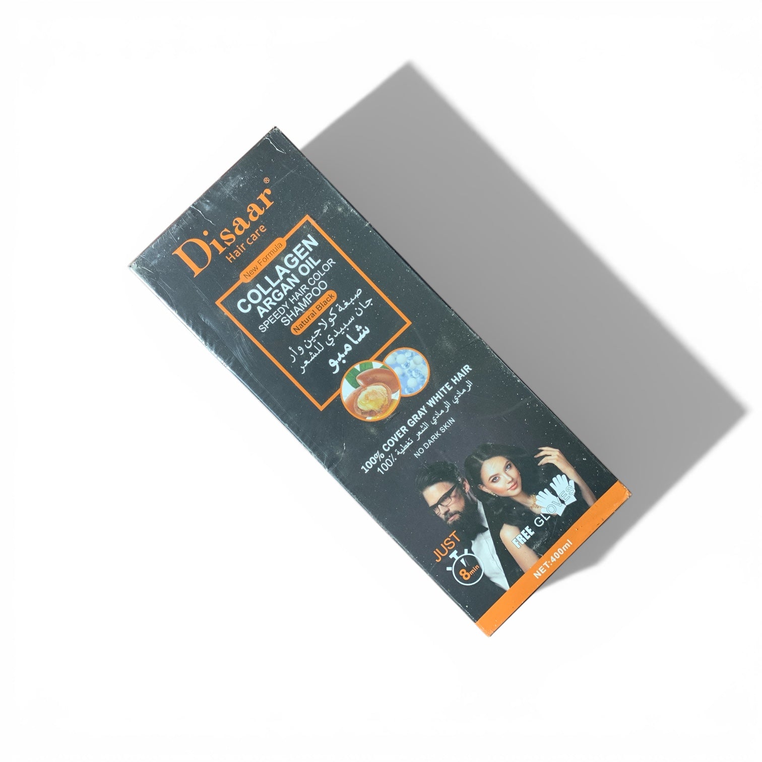 Speedy Hair Color Shampoo – Natur Schwarz (400 ml)