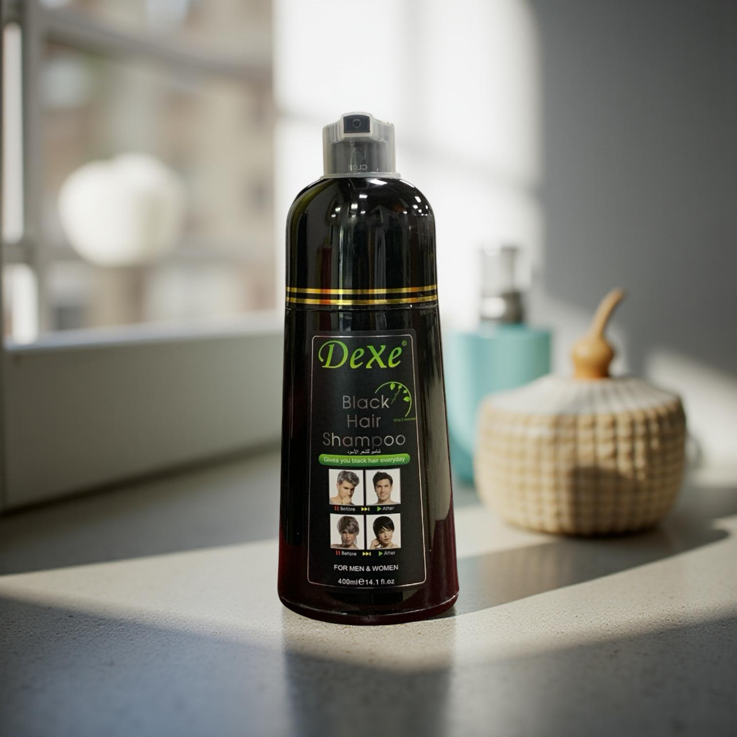 DeXe Black Hair Shampoo – Schwarz (400 ml)