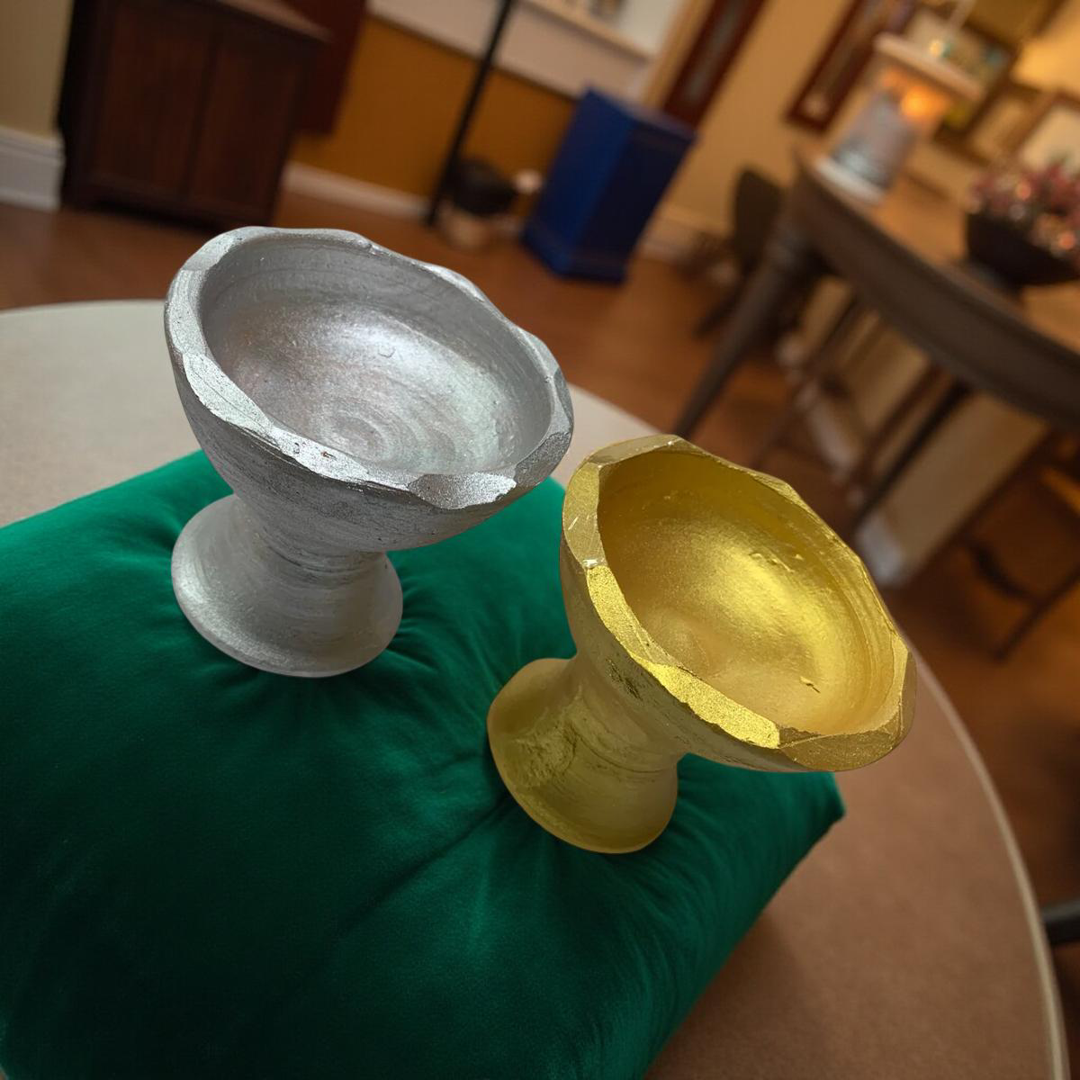 Mini-Mabkhara (Bakhoor-Brenner) – Gold / Silber