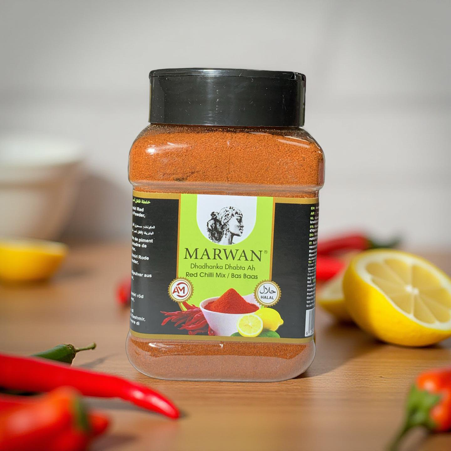 MARWAN Red Chilli Mix (Bas Baas)