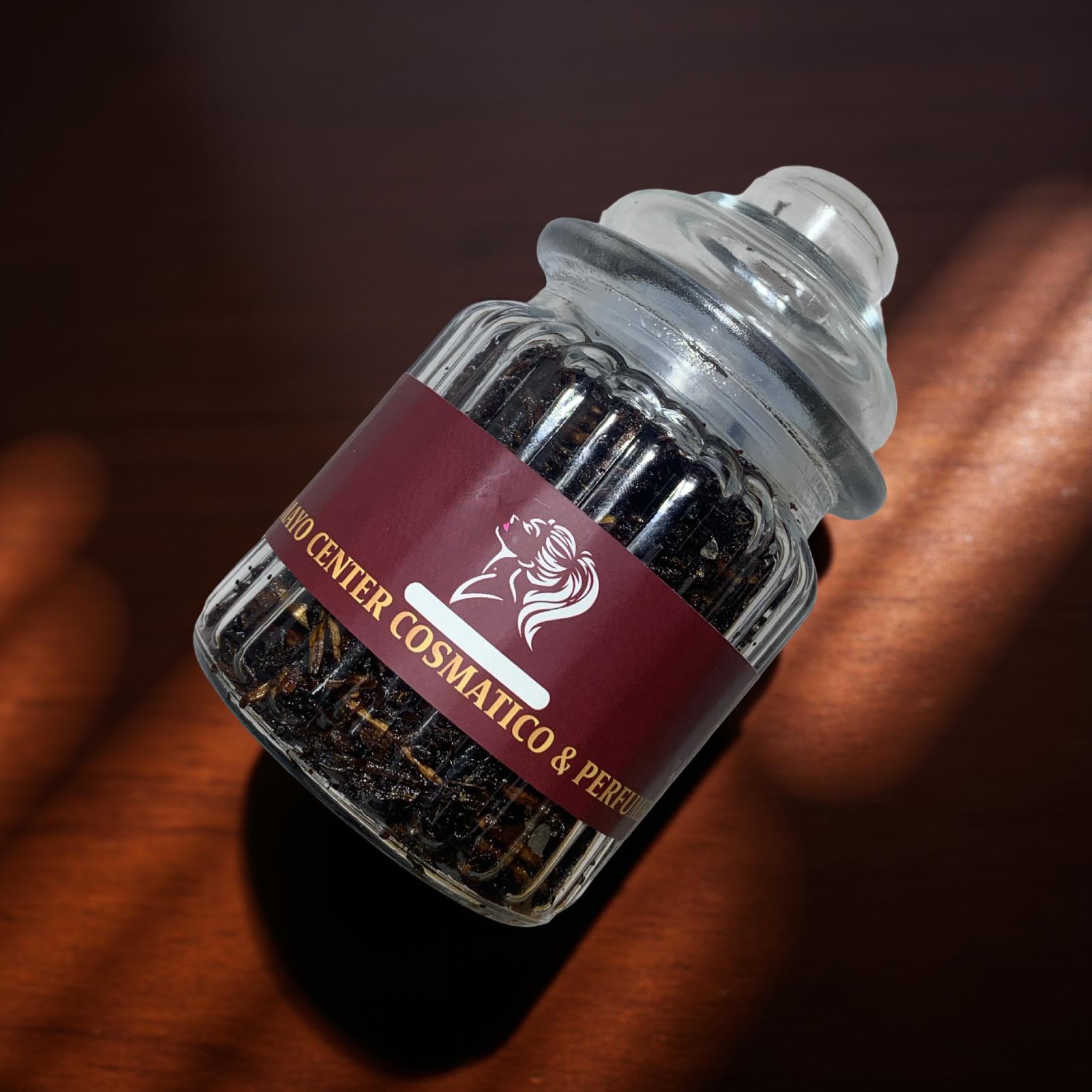 Bakhoor-Duftmischung im Glas – Warm & Intensiv