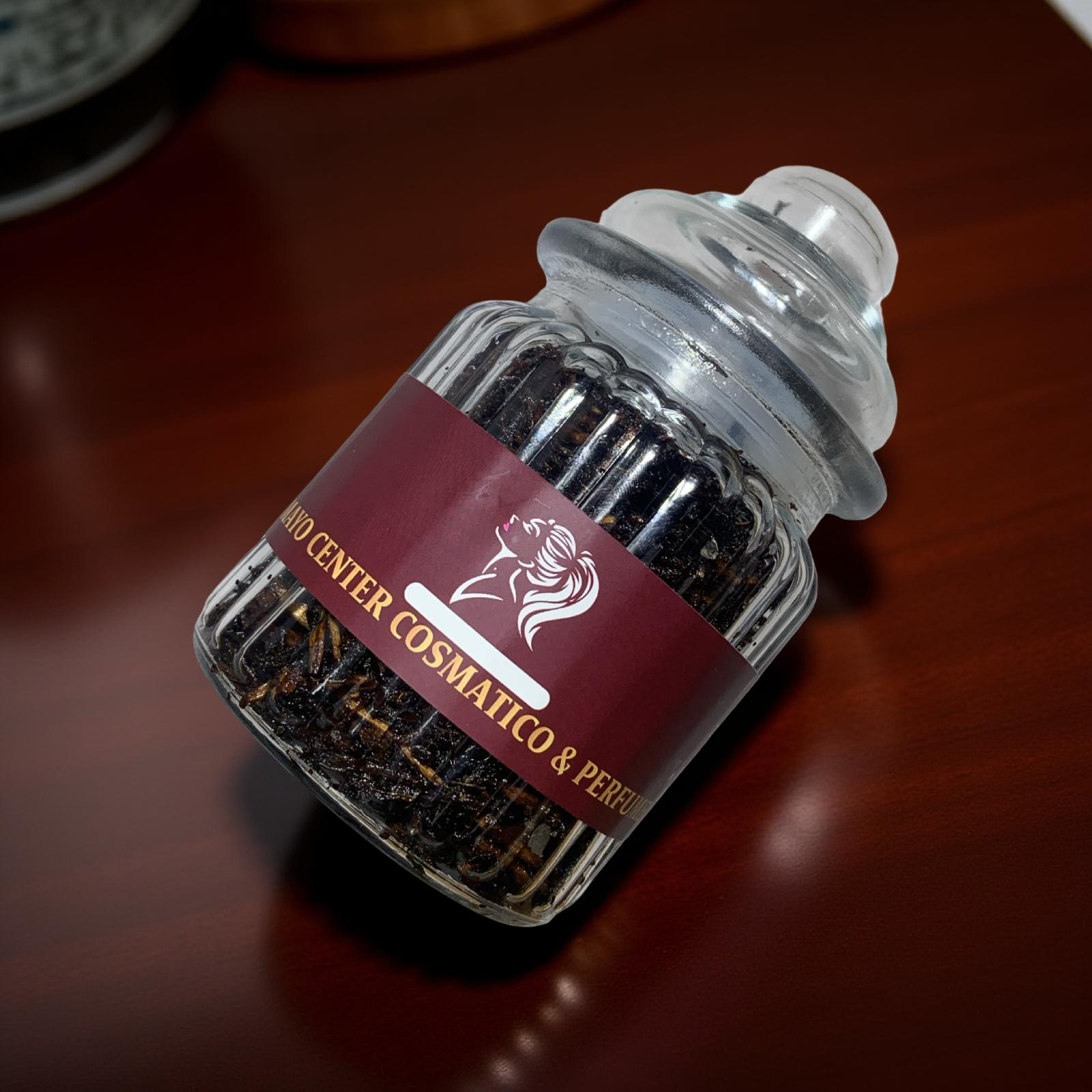 Bakhoor-Duftmischung im Glas – Warm & Intensiv