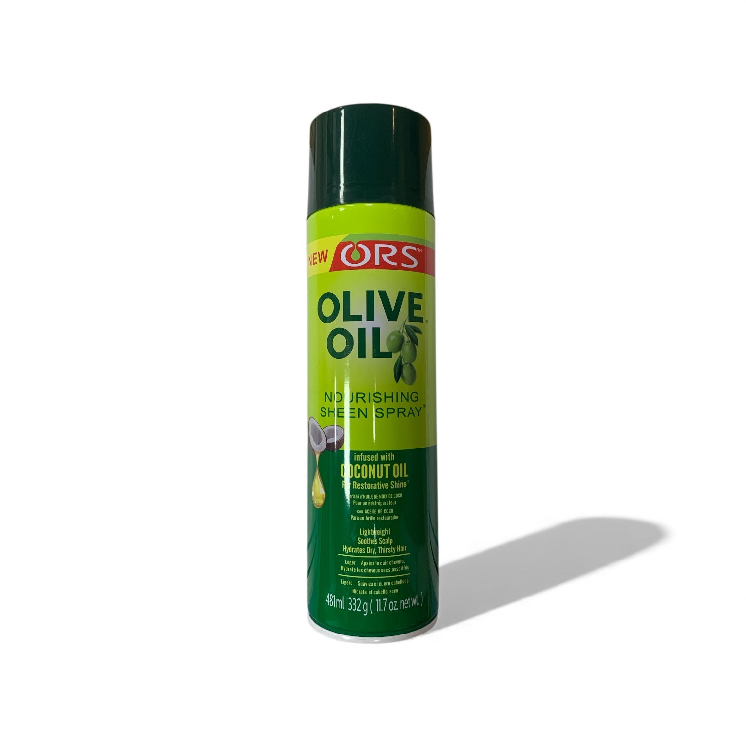ORS Olive Oil Nourishing Sheen Spray – mit Kokosöl (481 ml)