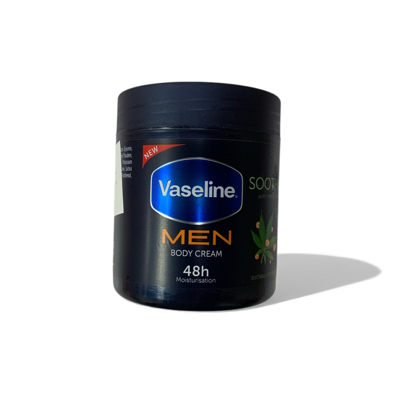 Vaseline Men Body Cream – Soothing (48h Feuchtigkeit)