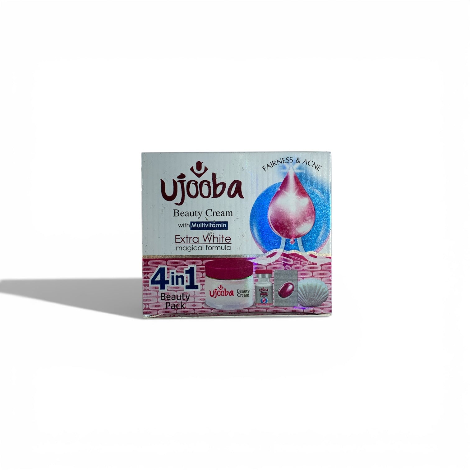 Ujooba Beauty Cream – Extra White (4-in-1 Beauty Pack)