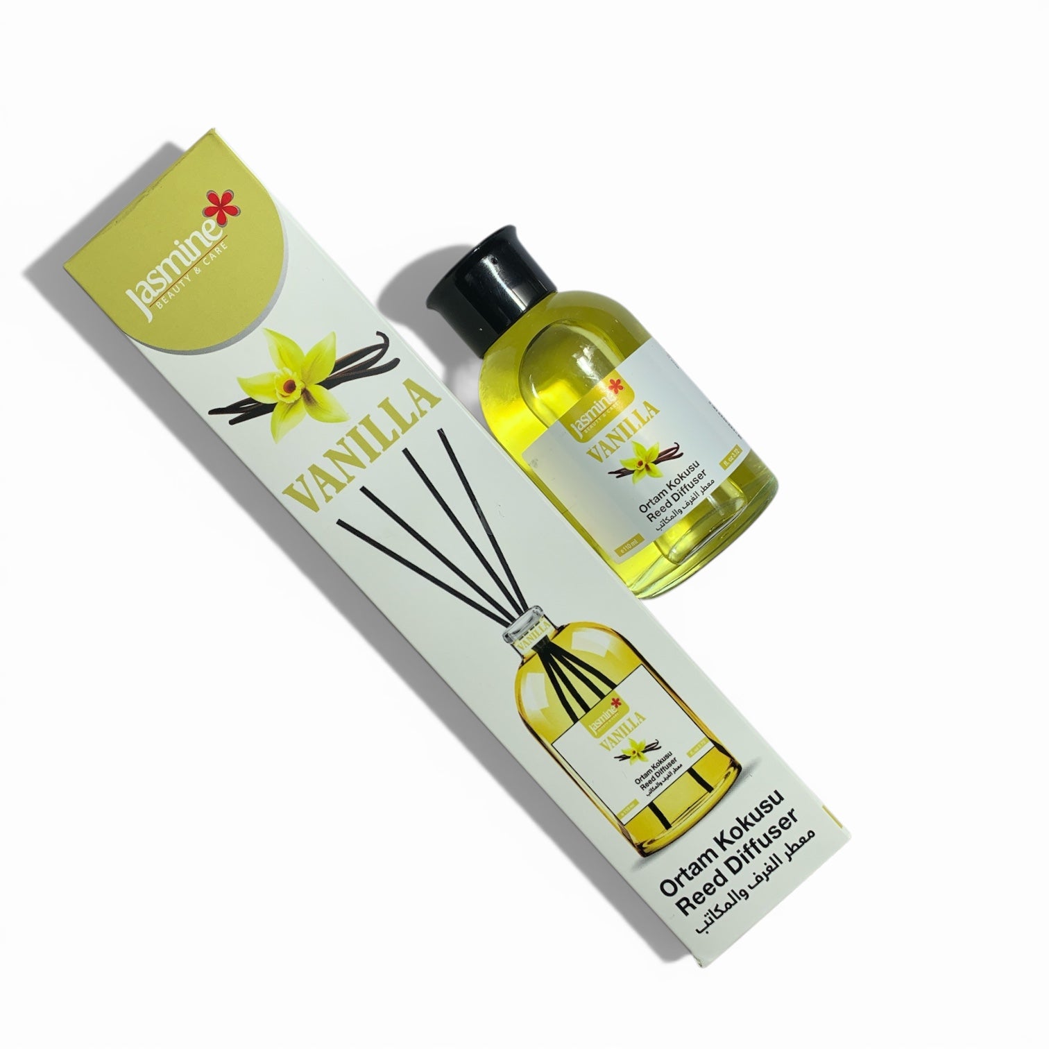 Jasmine Beauty Care – Vanilla Reed Diffuser Set