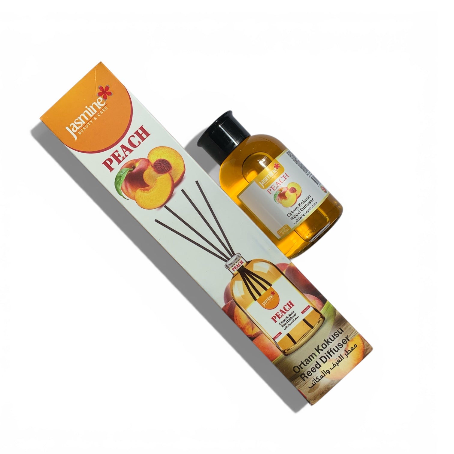 Jasmine Beauty Care – Peach Reed Diffuser Set
