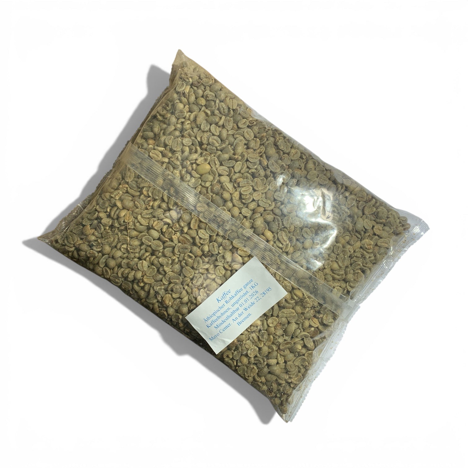 Äthiopischer Rohkaffee – ganze Bohnen