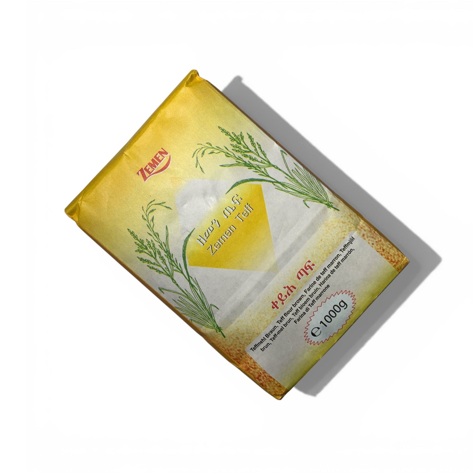Zemen Teffmehl (braun) – 1.000 g