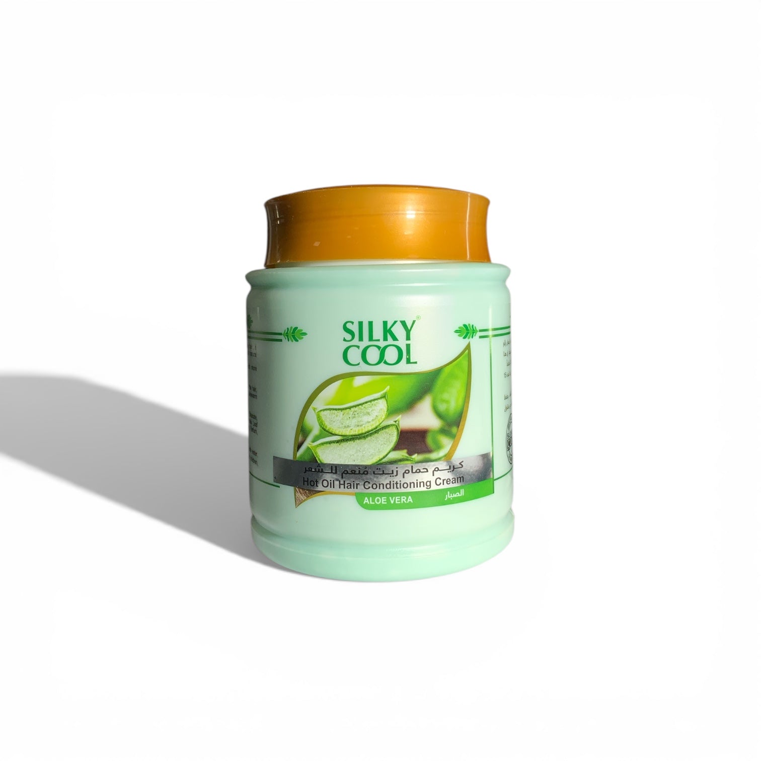 SILKY COOL – Hot Oil Hair Conditioning Cream (Aloe Vera)
